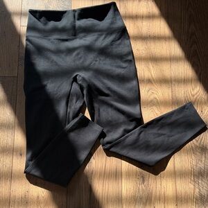 Spanx Black High-Waisted Leggings